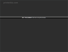 Tablet Screenshot of printerbiz.com